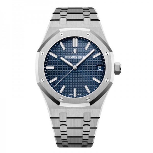 Audemars Piguet Royal Oak Automático para Hombre de 41 mm en Acero Inoxidable Azul