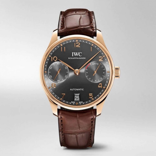 IWC Men Portugieser Automatic 42.3 mm in Gold-Grey