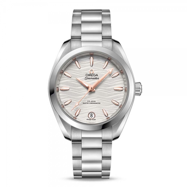 オメガ シーマスター アクアテラ 150M コーアクシャル マスタークロノメーター 34mm スティール-シルバー