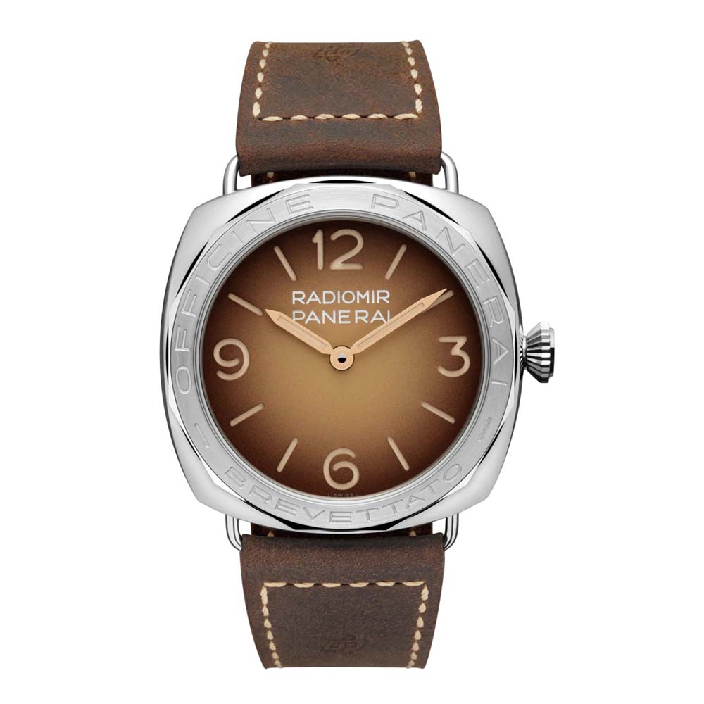  Panerai Men Radiomir 3 Days Acciaio 47mm-Brown