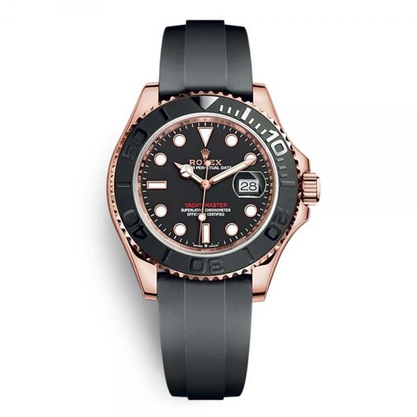 Rolex Yacht-Master Professional Oyster 40 mm para hombre en oro Everose-negro