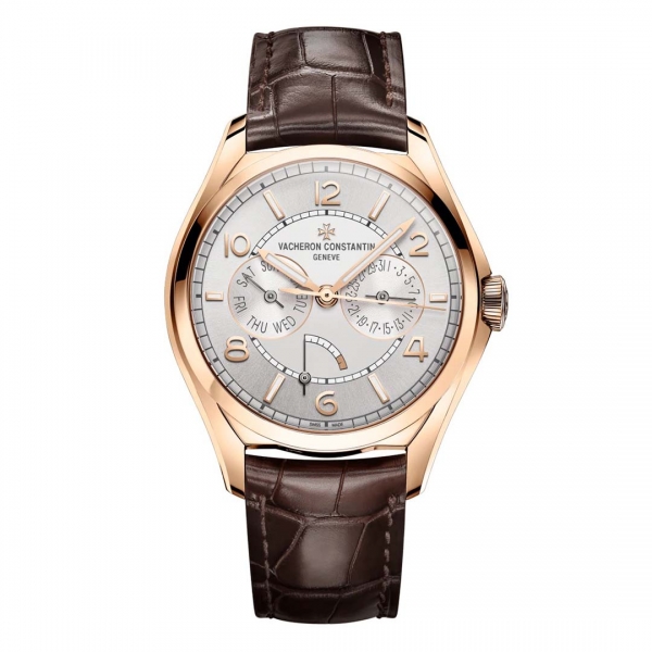 Vacheron Constantin Uomo Fiftysix Day-Date 40 mm in Oro Rosa-Argento