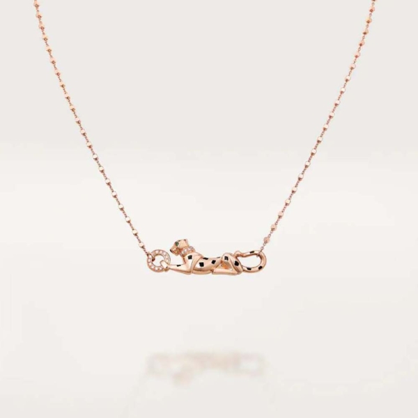 Cartier Women Panthère De Cartier Necklace in Rose Gold