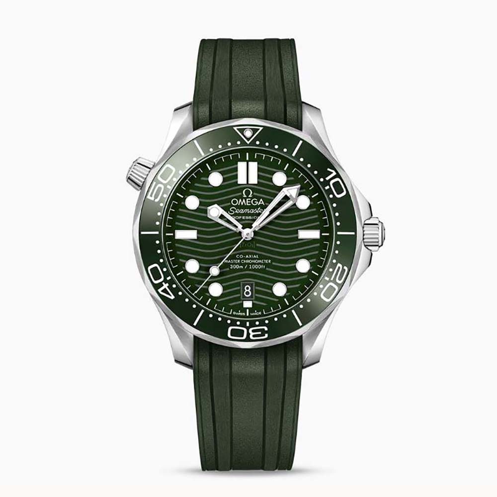  Omega Men Co‑Axial Master Chronometer 42 mm in Stainless Steel-Green