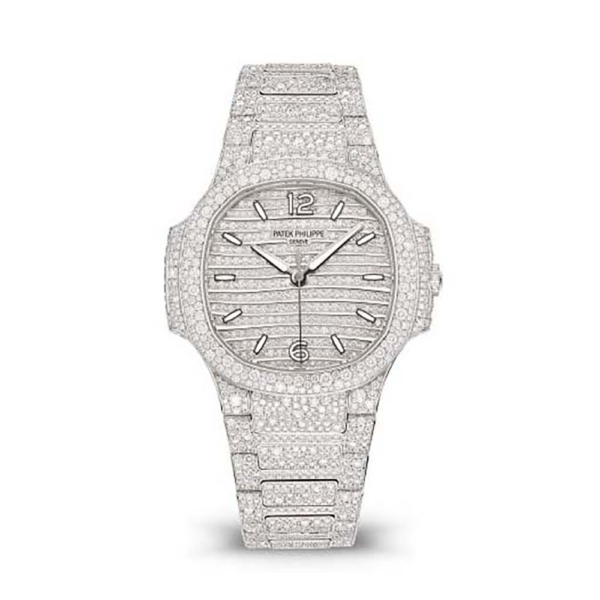 Patek Philippe Women Nautilus Self-Winding 35.2 mm in White Gold