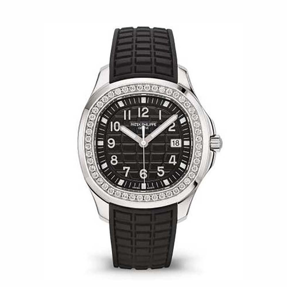  Patek Philippe Women Quartz Aquanaut Luce 38.8 mm in Stainless Steel –Black