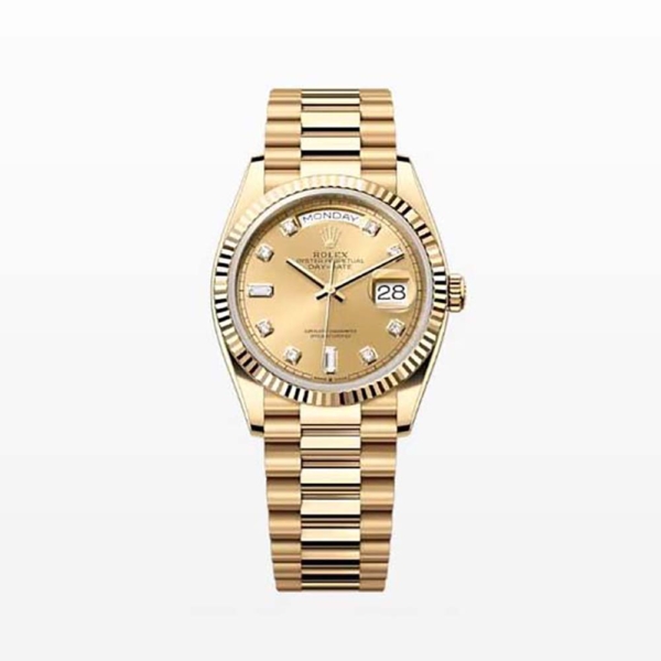 Rolex Donna Maggiori dettagli tecnici Day-Date 36 mm in oro giallo 18 carati