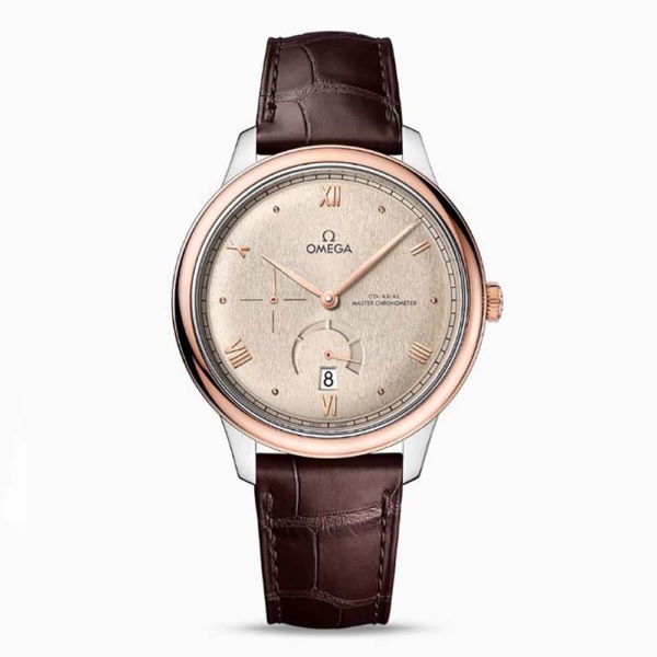 Omega Men De Ville Prestige Co‑axial Master Chronometer Power Reserve 41 mm - Marrón