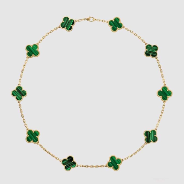 Van Cleef & Arpels Lady Vintage Alhambra Halskette 10 Motive