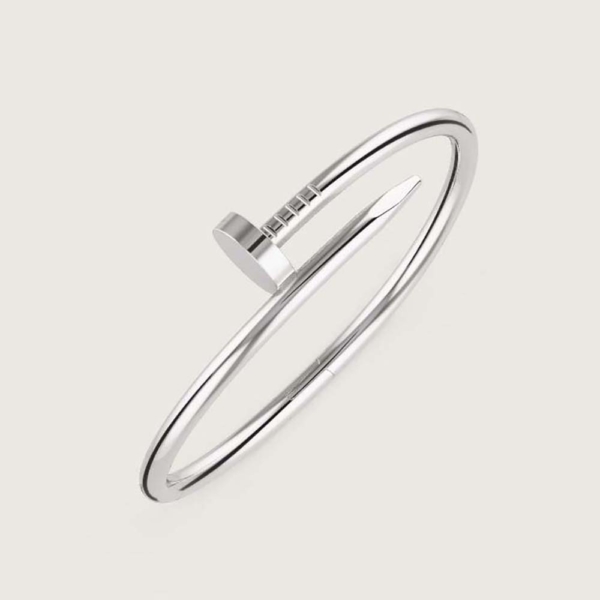 Bracciale Cartier da donna Juste Un Clou classico in oro bianco 18 carati