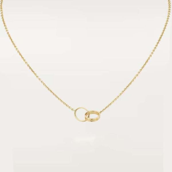 Cartier Damen LOVE Halskette 18 Karat Gelbgold