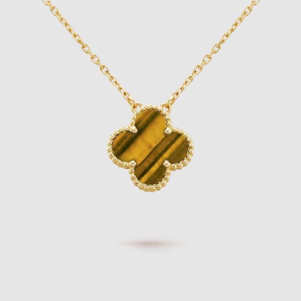 Van Cleef & Arpels Lady Vintage Alhambra Pendant in 18K Yellow Gold