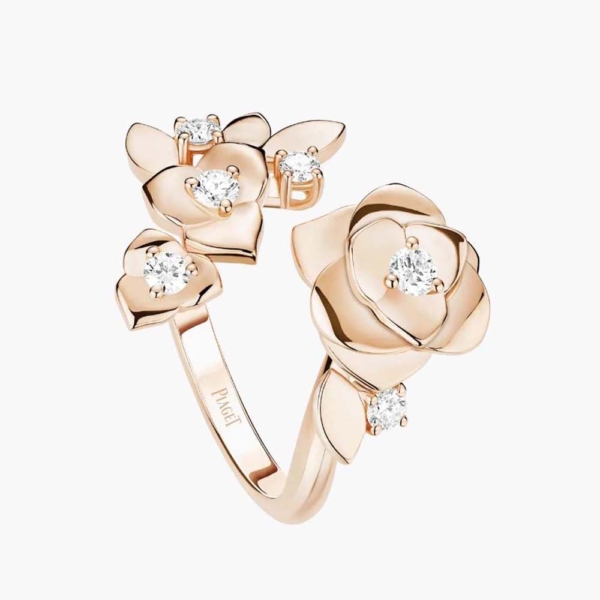 Piaget Women Rose Ring in 18K Rose Gold