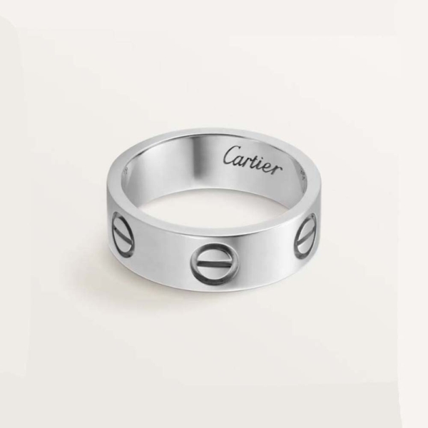 Cartier Damen LOVE Ring in Weißgold