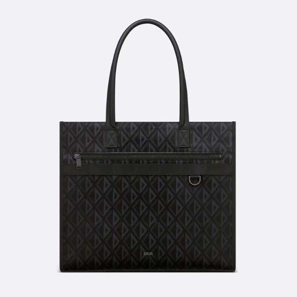 Dior Herren Safari Tote Bag Schwarz CD Diamond Canvas