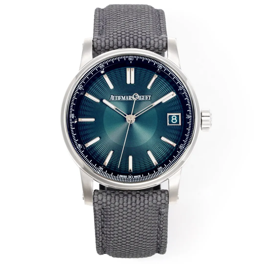Audemars Piguet Men Code 11.59 41 mm Stainless Steel in Blue