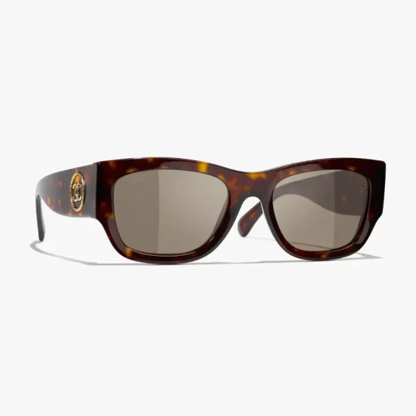 Chanel Unisex Rectangle Sunglasses A71562X02016