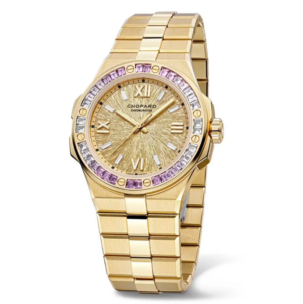 Chopard Men Alpine Eagle Summit Golden Peak in Yellow Gold and Gemstones