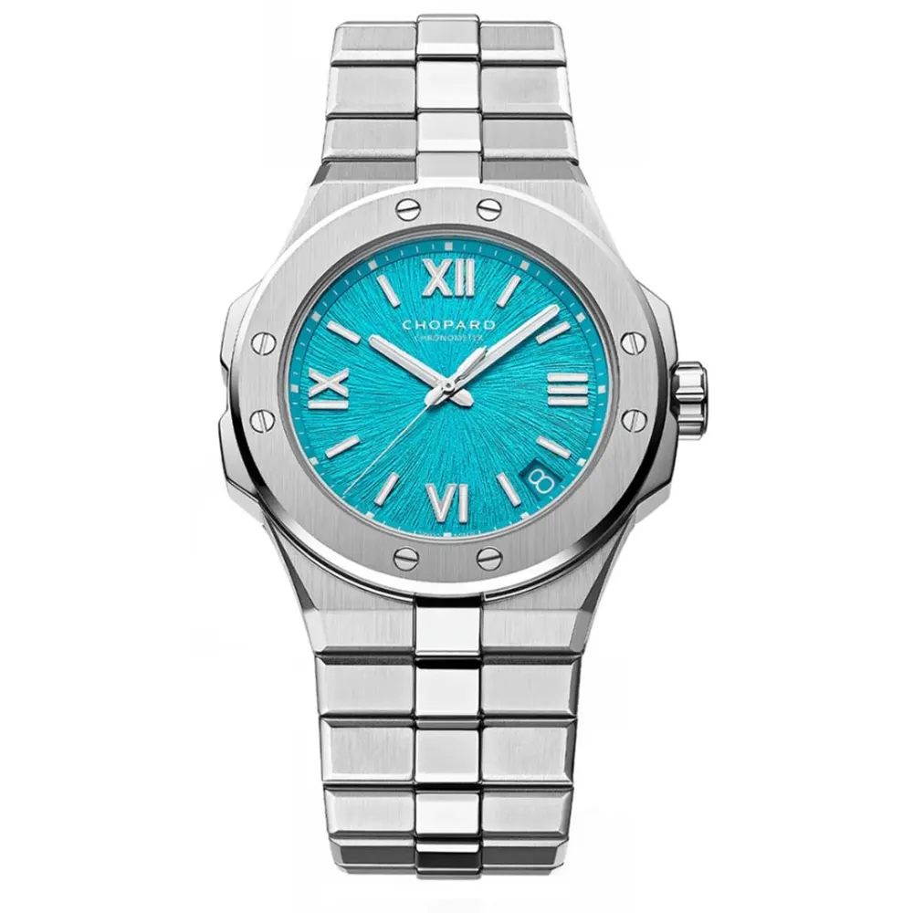 Chopard Men Alpine Eagle Turquoise 41mm 298600-3016