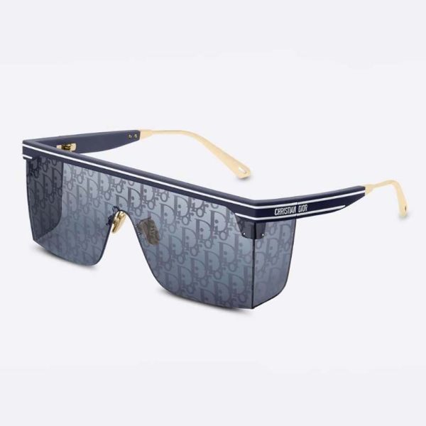DiorClub M1U Blue Dior Oblique Mask Sunglasses