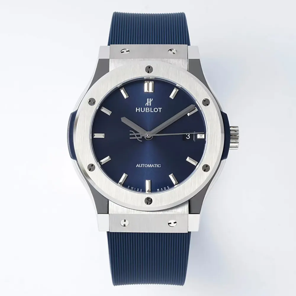 Hublot Men Classic Fusion Titanium Blue 45 MM