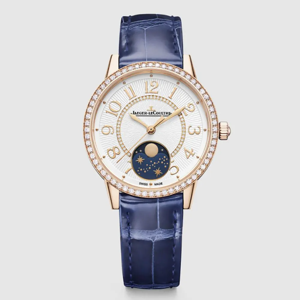 Jaeger-LeCoultre Women Rendez-Vous Classic Moon in Pink Gold with Diamond