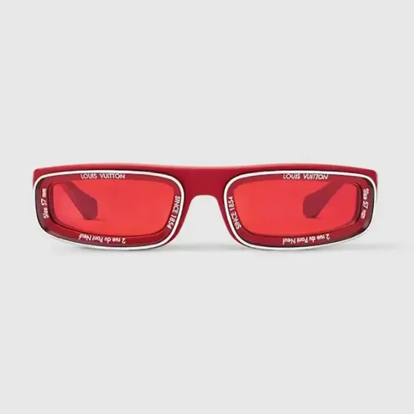 Louis Vuitton Unisex LV Super Vision Low Square Sunglasses