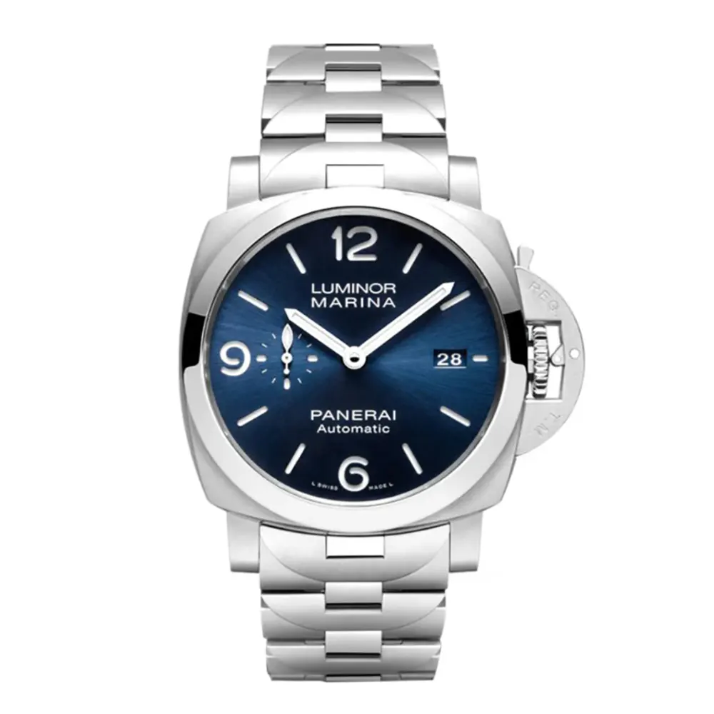 Panerai Men Luminor 3 Day 44 mm in Blue Dial PAM01316