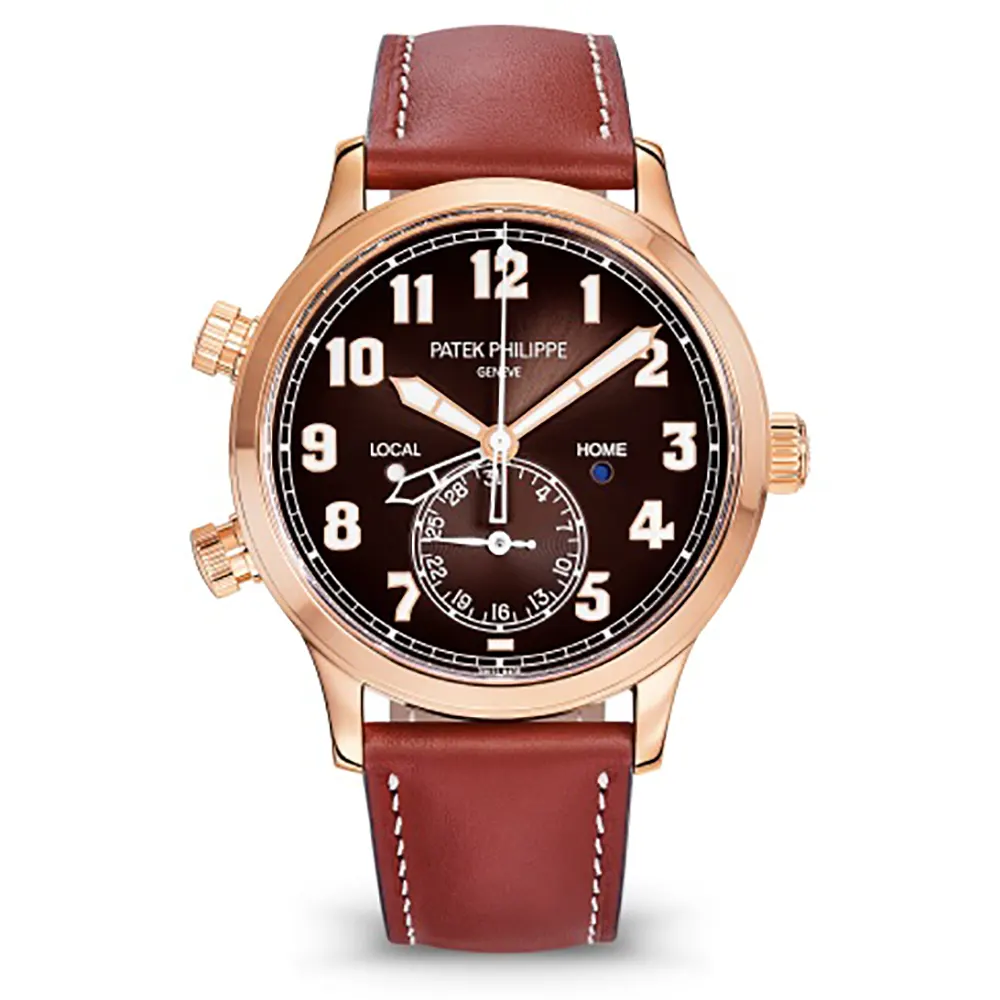 Patek Philippe Men Complications 5524R Self-Winding 42 mm in Brown Sunburst