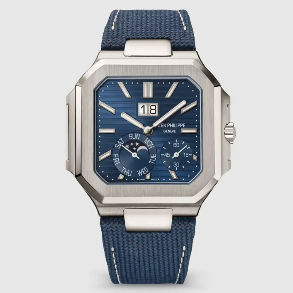 Patek Philippe Men Cubitus 45mm in Sunburst Blue 5822P-001
