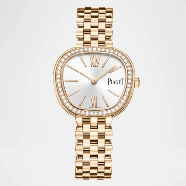 Piaget Women Sixtie 29mm in Rose Gold and Diamonds