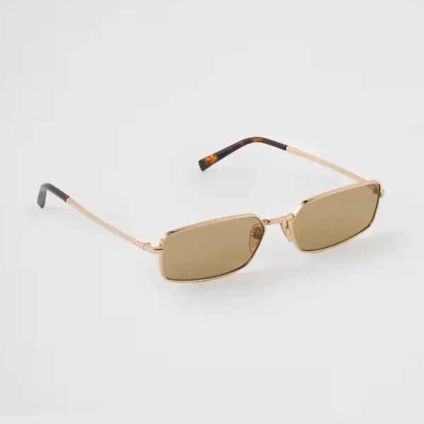 Prada Unisex Sunglasses with the Prada Logo SPRA60E5AKFE70GC059