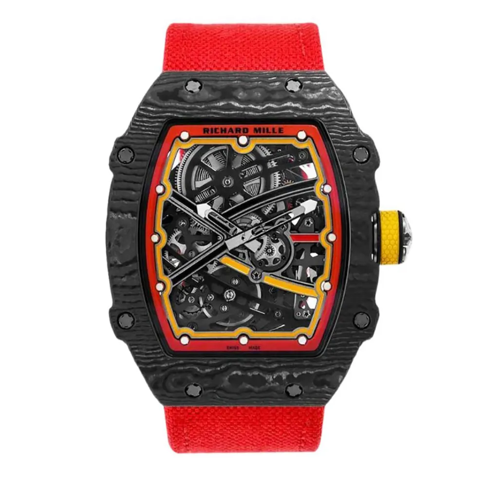 Richard Mille Men RM 67-02 39mm Watch in Red and Yellow