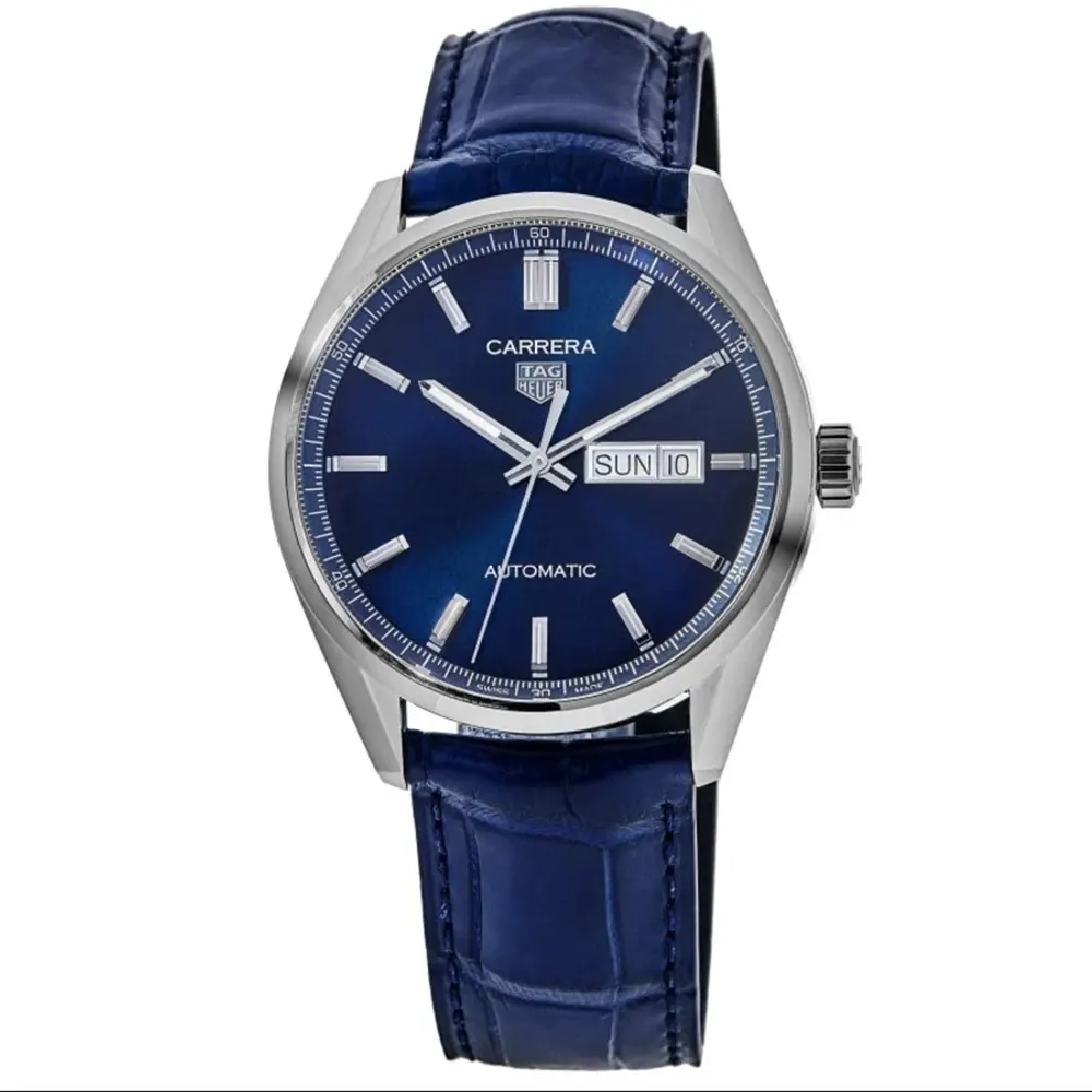 TAG Heuer Men Carrera Calibre 5 39mm in Blue
