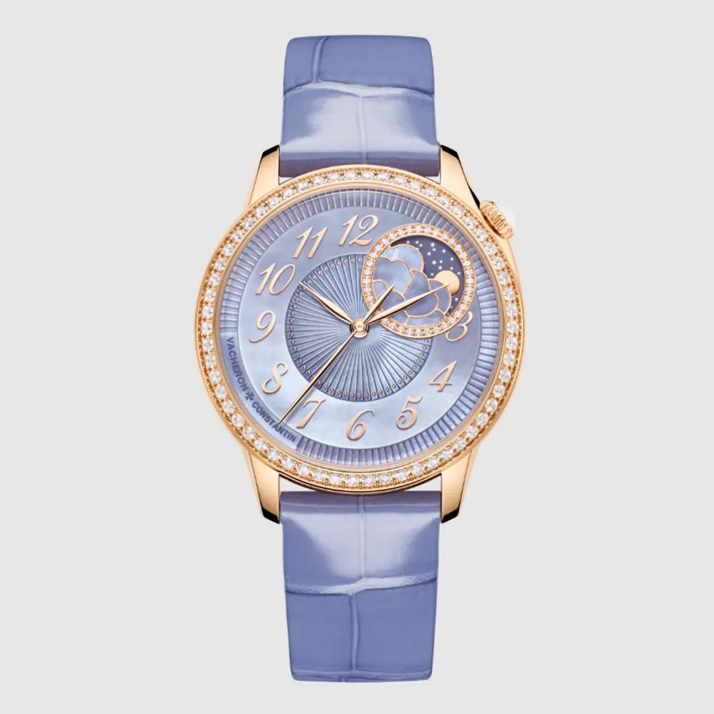 Vacheron Constantin Women Égérie Phase de lune 37mm in Rose Gold