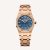 Audemars Piguet Men Royal Oak Quartz 33 mm in Pink Gold Case-Navy