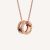 Bulgari B.Zero1 Necklace in Rose Gold-354195