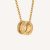 Bulgari B.Zero1 Necklace in Yellow Gold-358349