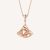 Bulgari DIVAS’ DREAM Necklace in 18 kt Rose Gold with Pendant