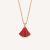 Bulgari DIVAS’ DREAM Necklace in Rose Gold-Red 350583