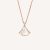 Bulgari DIVAS’ DREAM Necklace in Rose Gold-White 359986