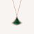 Bulgari DIVAS’ DREAM Pendant Necklace in 18 kt Rose Gold Set-Green