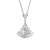 Bulgari DIVAS’ DREAM necklace in 18 kt White Gold with Pendant Set