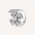 Bulgari Fiorever 18 kt White Gold Ring Set