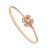 Bulgari Fiorever Bracelet in Rose Gold with Diamonds