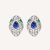 Bulgari Serpenti 18 kt White Dold Earrings