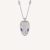 Bulgari Serpenti Necklace in 18 kt White Gold Set-Blue