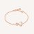 Bulgari Women DIVAS’ DREAM Bracelet in 18 kt Rose Gold