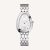 Bulgari Women Serpenti Seduttori Watch Quartz Movement 33 mm in Stainless Steel-White