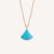 Bvlgari Women DIVAS’ DREAM Necklace in 18 KT Rose Gold with Pendant Set-Blue